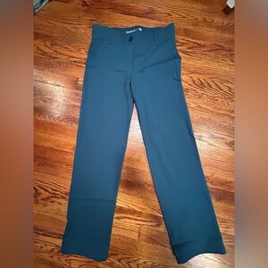 Betabrand M Petite Pants Peacock Blue